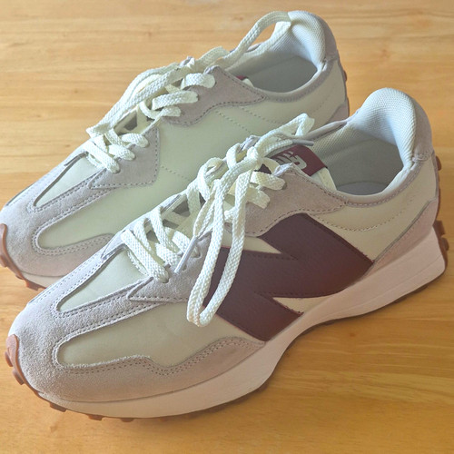New balance 327 - balance, beige/burgundy