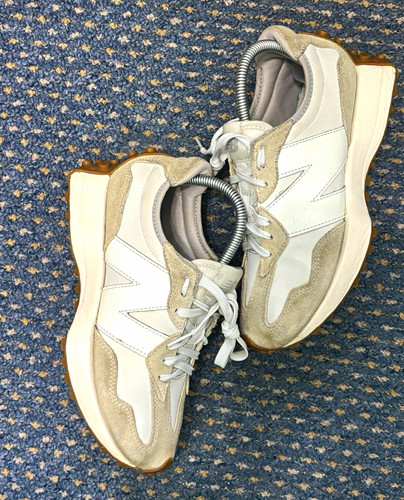 New balance 327 beige white - new, beige/white